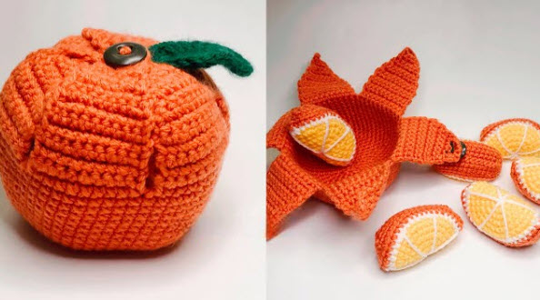 Outstanding Cute Crochet Citrus Orange Amigurumi Pattern