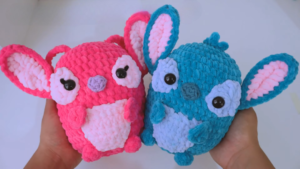 Dreamy Crochet Chibi Angel Simple Amigurumi Pattern Toy