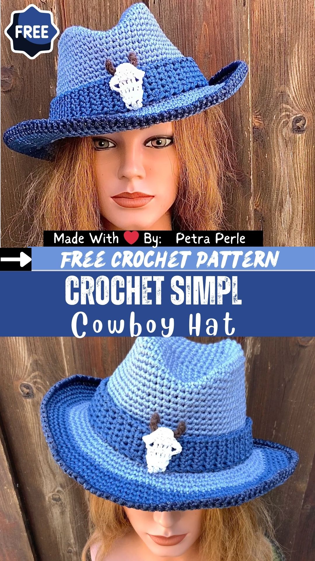 Spectacular Crochet Simple Cowboy Hat Pattern
