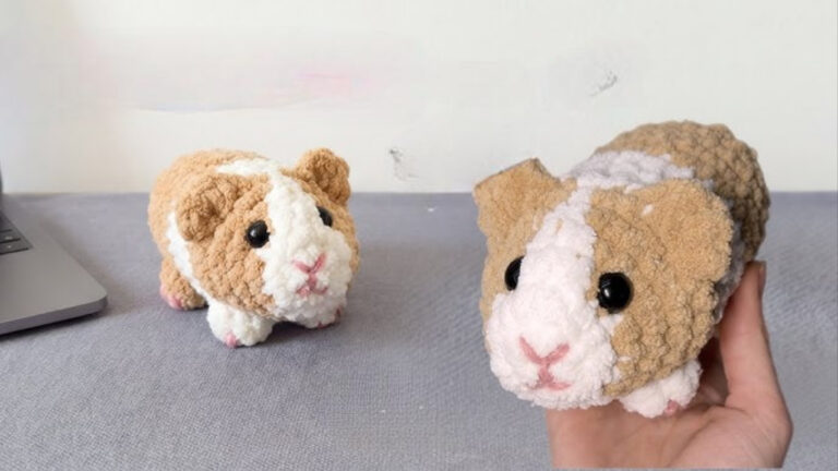 Crochet NibbleBean Guinea Pig One-of-a-Kind Amigurumi Patterns