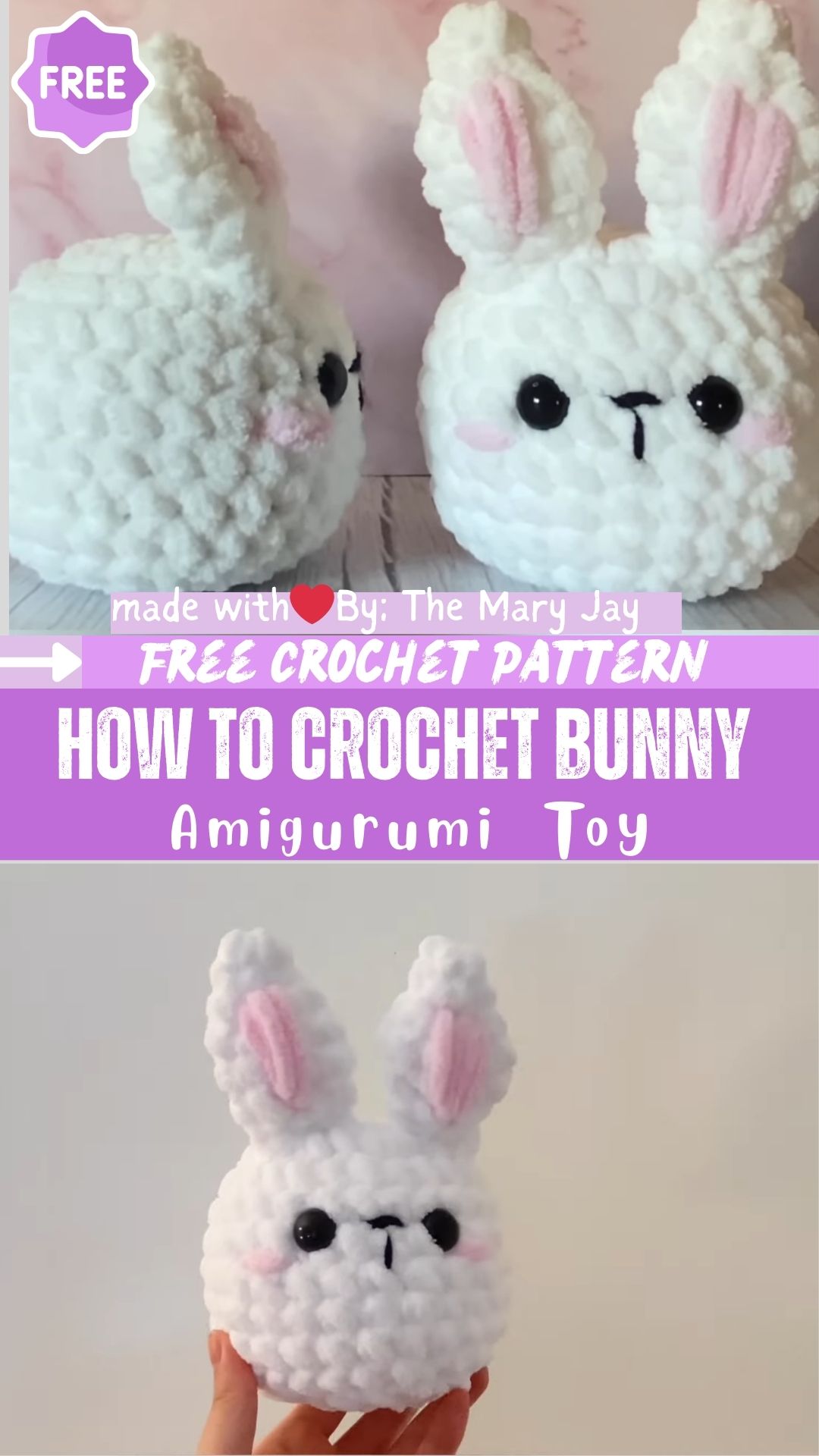 Crochet Bunny Amigurumi Patterns