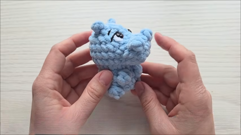 Fantastic Crochet Hippopotamus Amigurumi Easy Hippo Pattern for Rookies