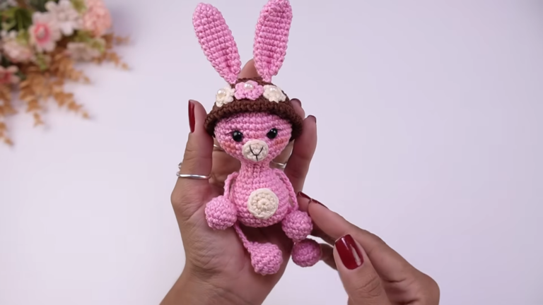 Fabulous Crochet Bunny Amigurumi with Flexible Limbs Easy Pattern