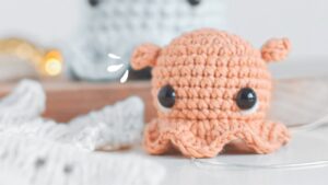 Awesome Crochet Dumbo Octopus Amigurumi Easy Step-by-Step Pattern