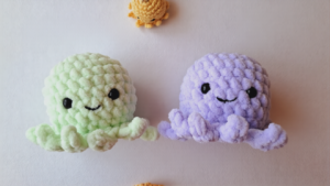 Polished Crochet Octopus Doll Underwater Amigurumi Handmade Pattern
