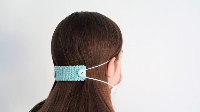 Free Crochet Ear Protector Adapter for Nurses, Kids & Adults
