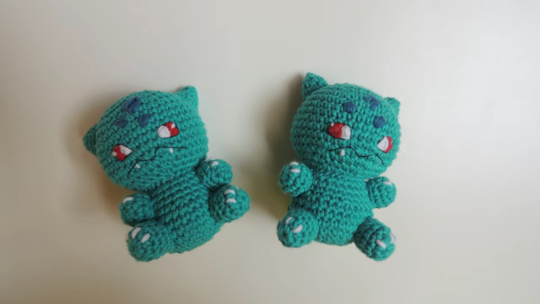 Crochet Bulbasaur Pokemon Amigurumi – Free Patterns & Easy Tutorial