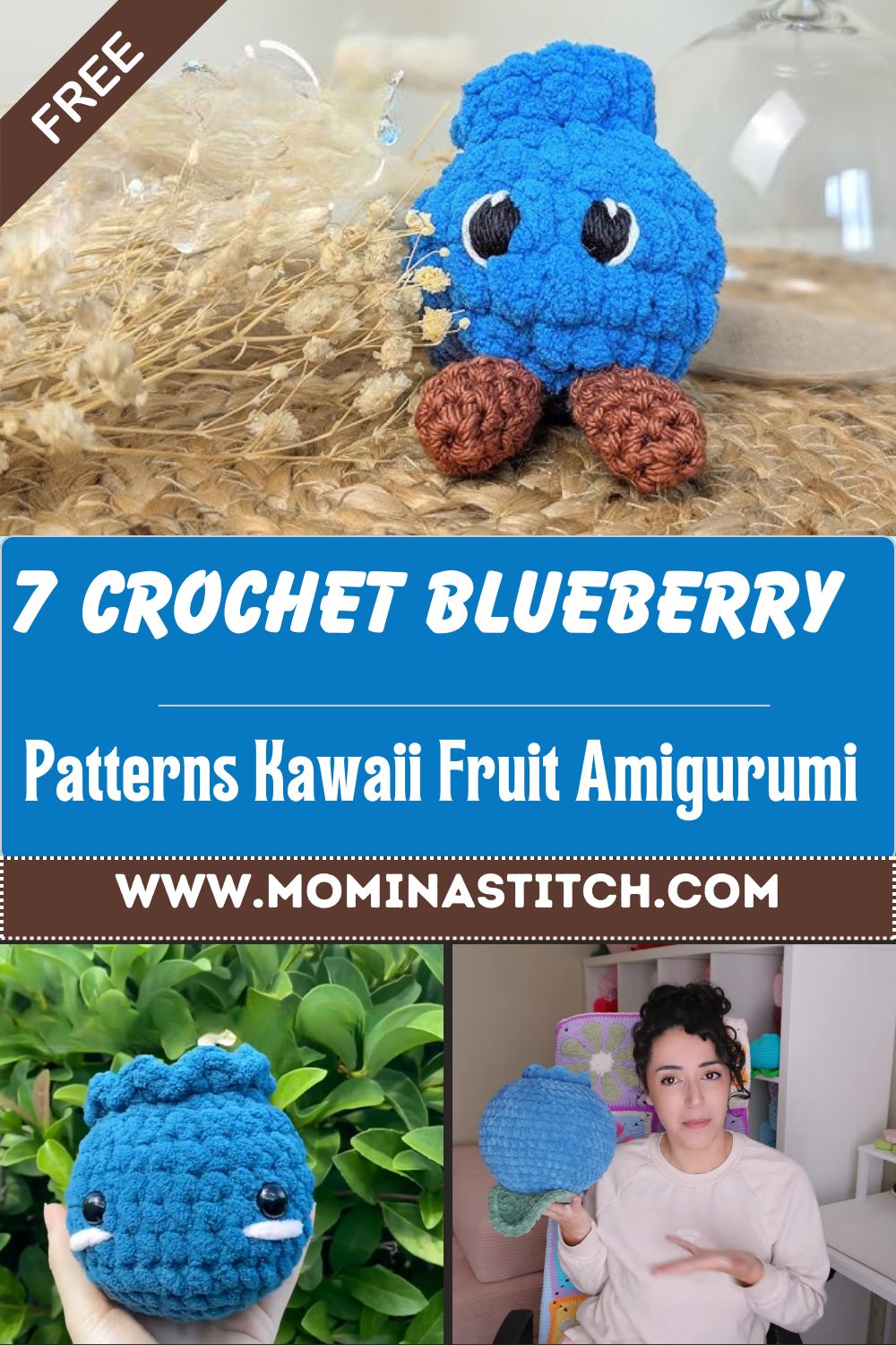 Crochet Blueberry Patterns Kawaii Fruit Amigurumi You Can Make This Weekend