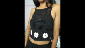 Crochet Mesh Top Patterns Whispers of Summer Top Collection