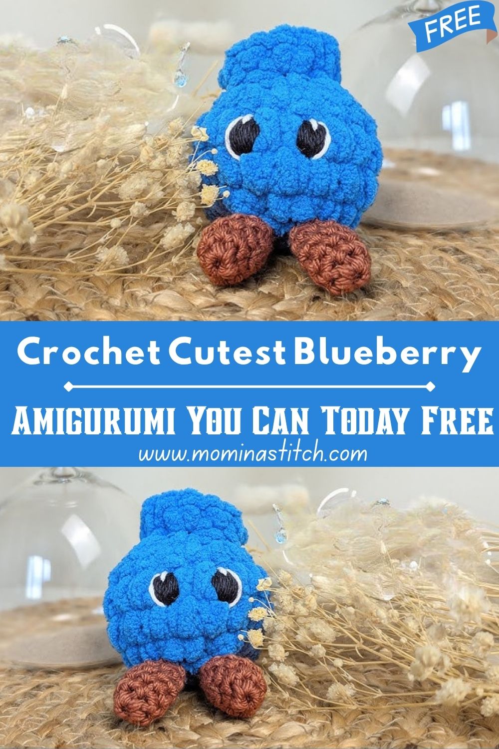 The Crochet Cutest Blueberry Amigurumi You Can Today Free Pattern Inside