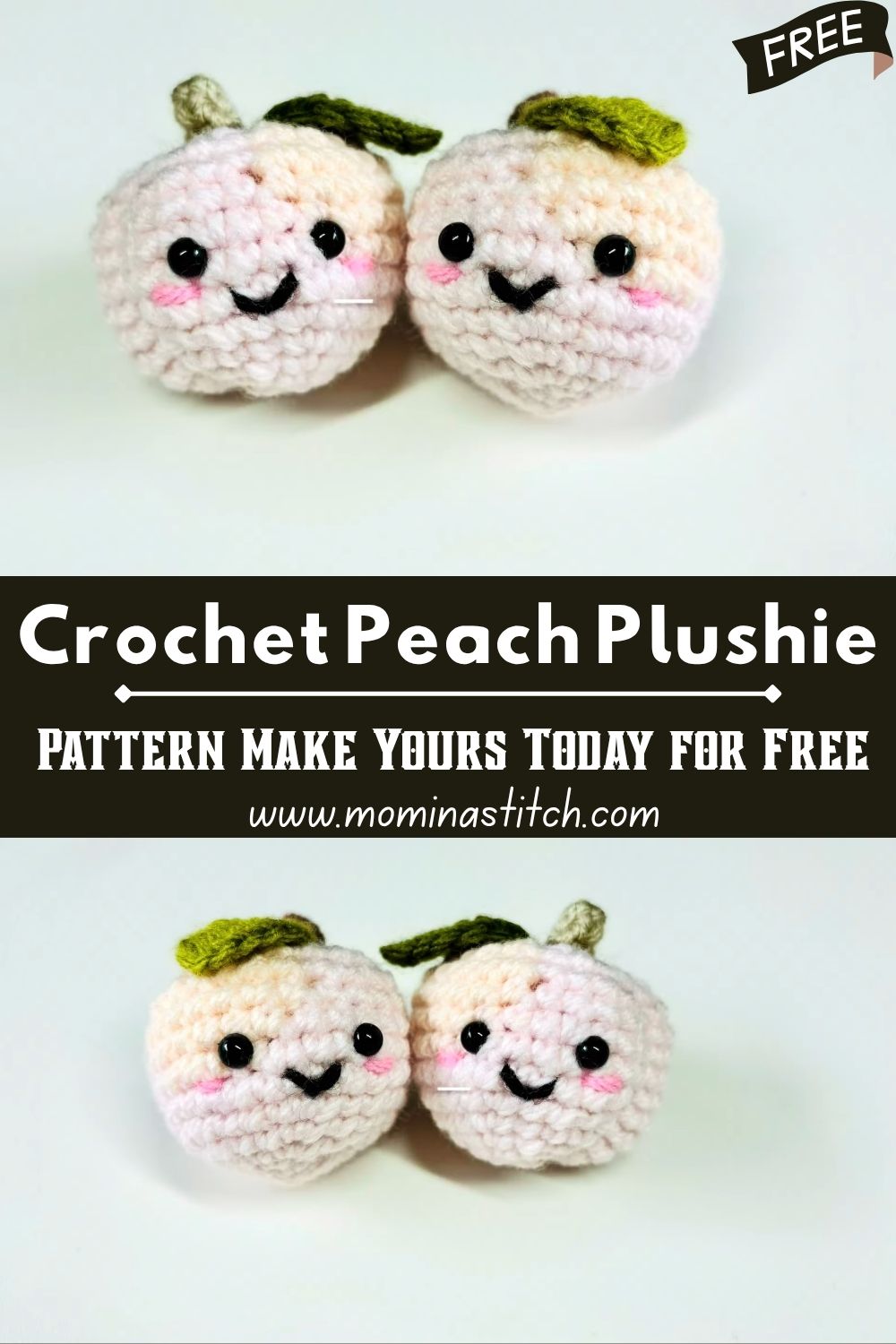 The Viral Crochet Peach Plushie Pattern Make Yours Today for Free