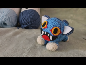 Genuine Crochet Derpy Tiger Amigurumi Pattern from KPop Demon Hunters