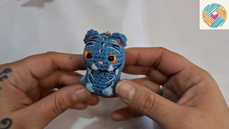 Gentle Crochet Derpy Tiger Jumped Straight from Demon Amigurumi Pattern
