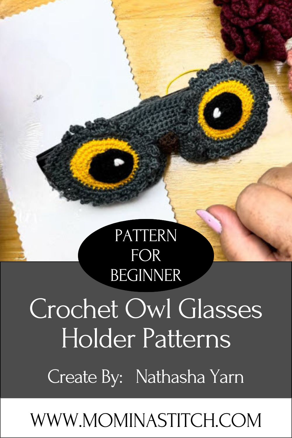Free Crochet Owl Glasses Holder Patterns for Cute Handy Desk Storage