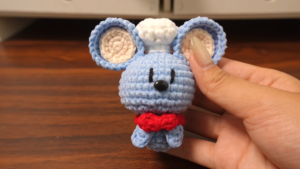Awesome Crochet Little Chef Mouse Amigurumi Free Pattern with Photos