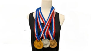 Perfect Crochet Gold Medal Pattern Gift for Champions
