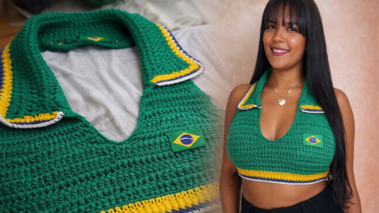 Crochet Classroom Polo Top Patterns for a Smart and Casual Everyday Look