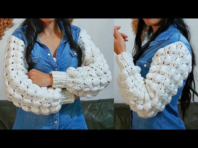 Precious Crochet Denim Jacket Pattern Customize with Project