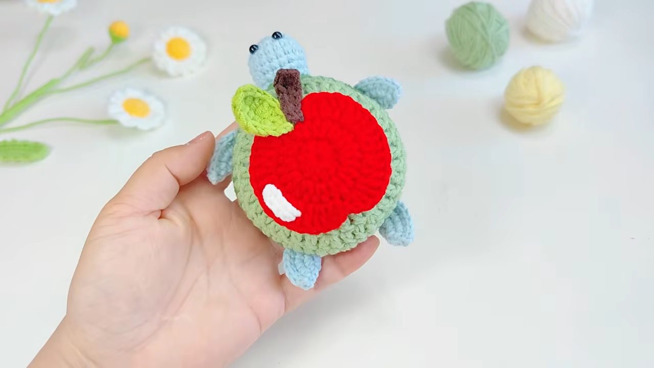 Crochet Baby Turtle Amigurumi Pattern for Kids