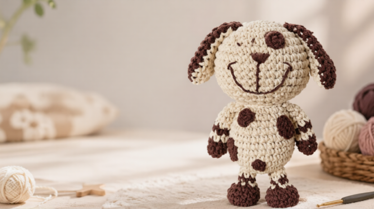 Crochet Bean Dog Amigurumi Pattern for All Skill Levels