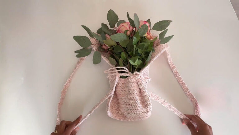 Charming Crochet Flower Market Bag Pattern for casual days