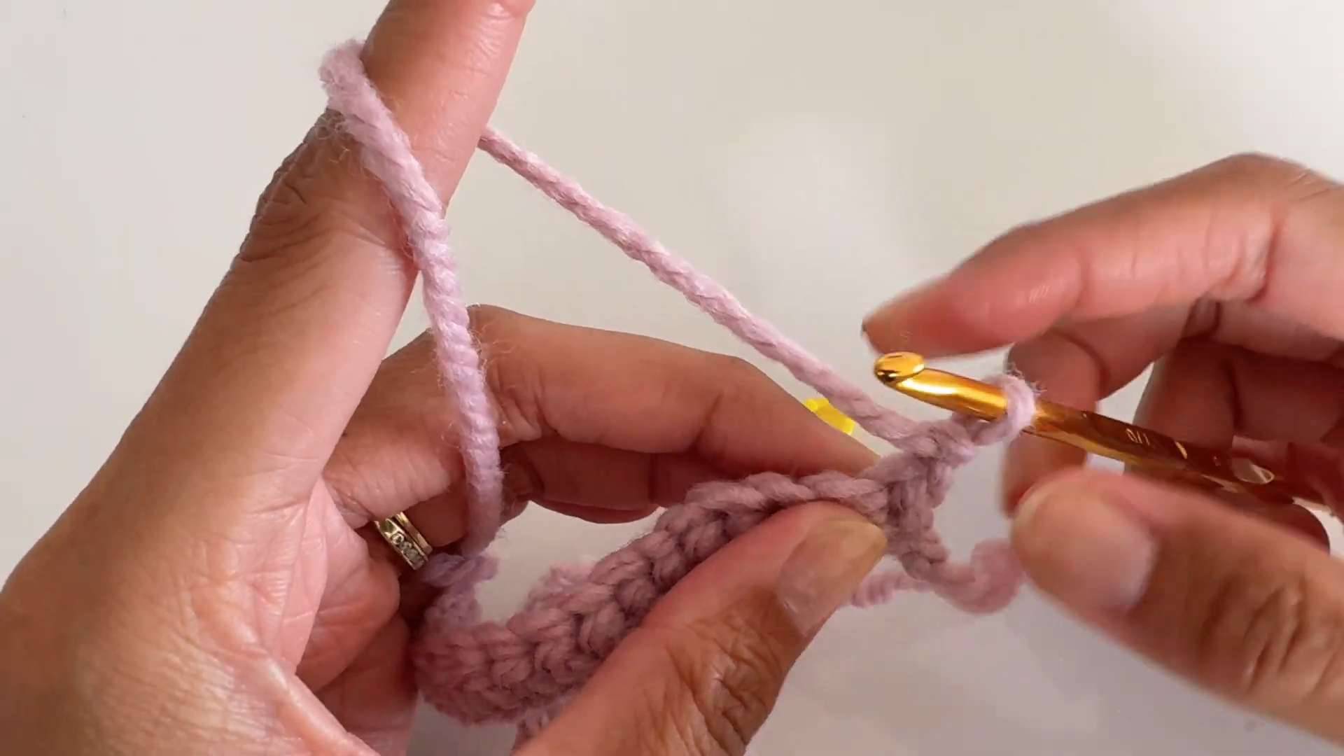 Continue Building the Panel in Single Crochet