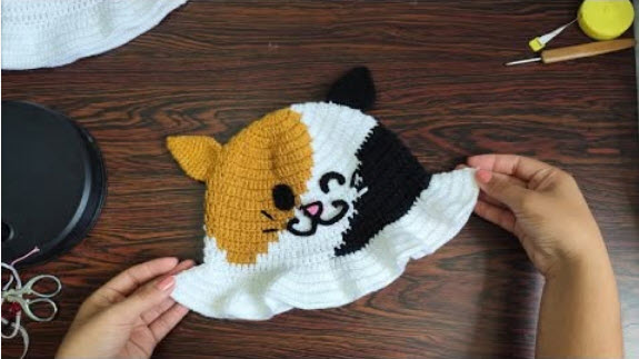Kawaii Crochet Bucket Cat Hat Pattern You Can Make Today