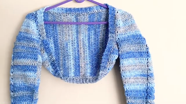 Crochet Cropped Shrug Pattern for Warm Days