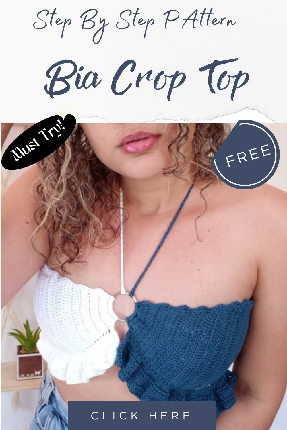 Easy Crochet Bia Crop Top Pattern for a Chic Summer Look