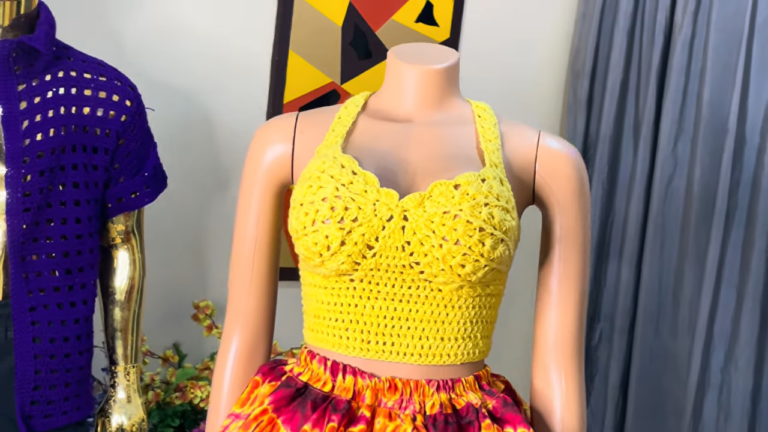 Free Crochet Corset Top Pattern For Beginners
