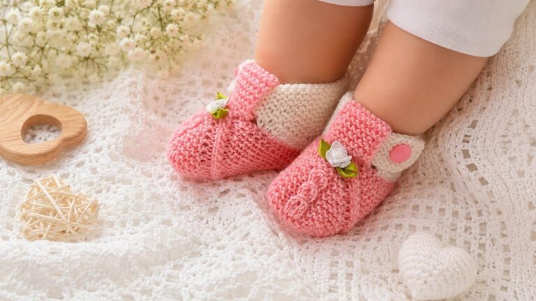 Get This Knitted Crochet Baby Booties and Socks Pattern