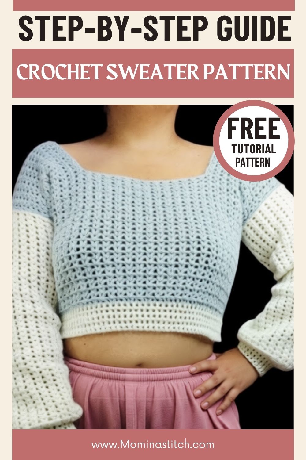 Gorgeous Crochet Sweater Pattern for Everyday Elegance