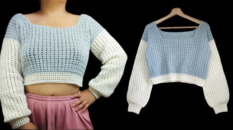 Gorgeous Crochet Sweater Pattern for Everyday Elegance