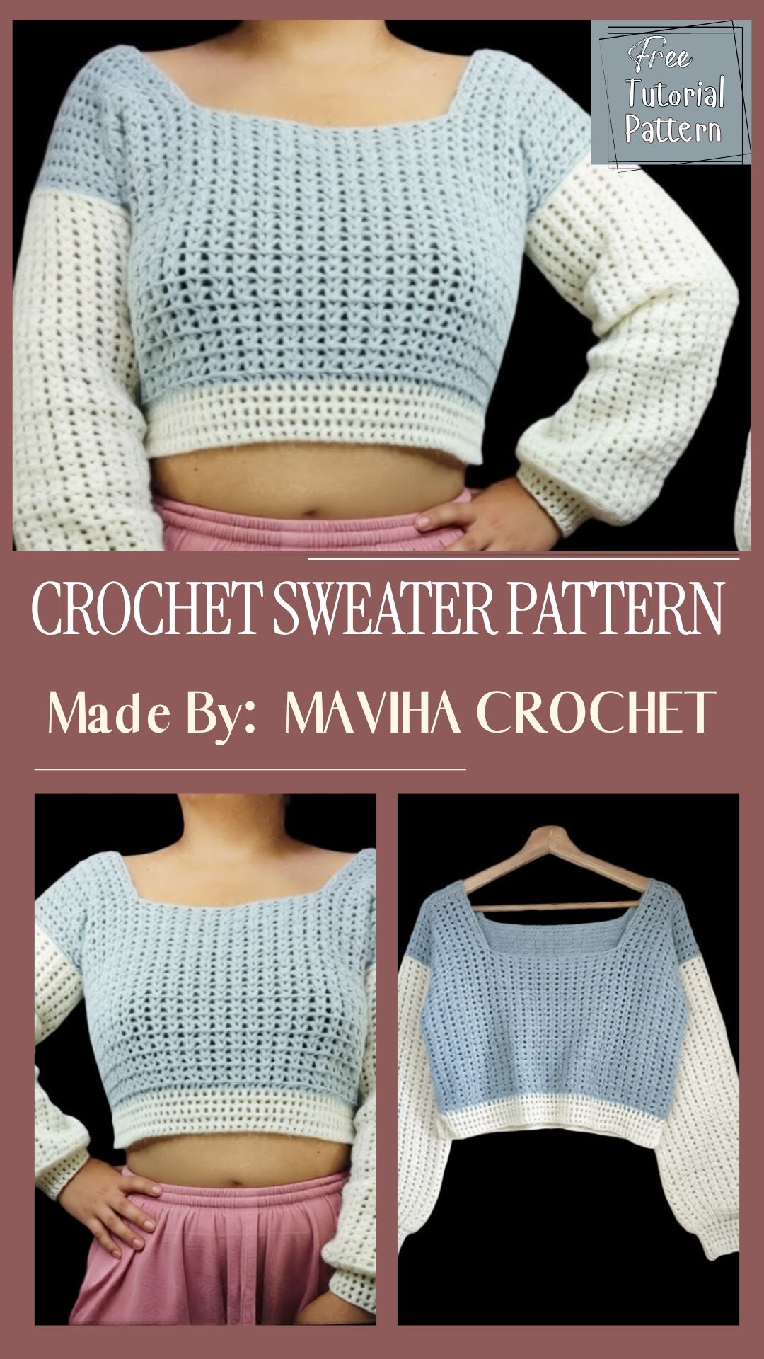 Gorgeous Crochet Sweater Pattern for Everyday Elegance
