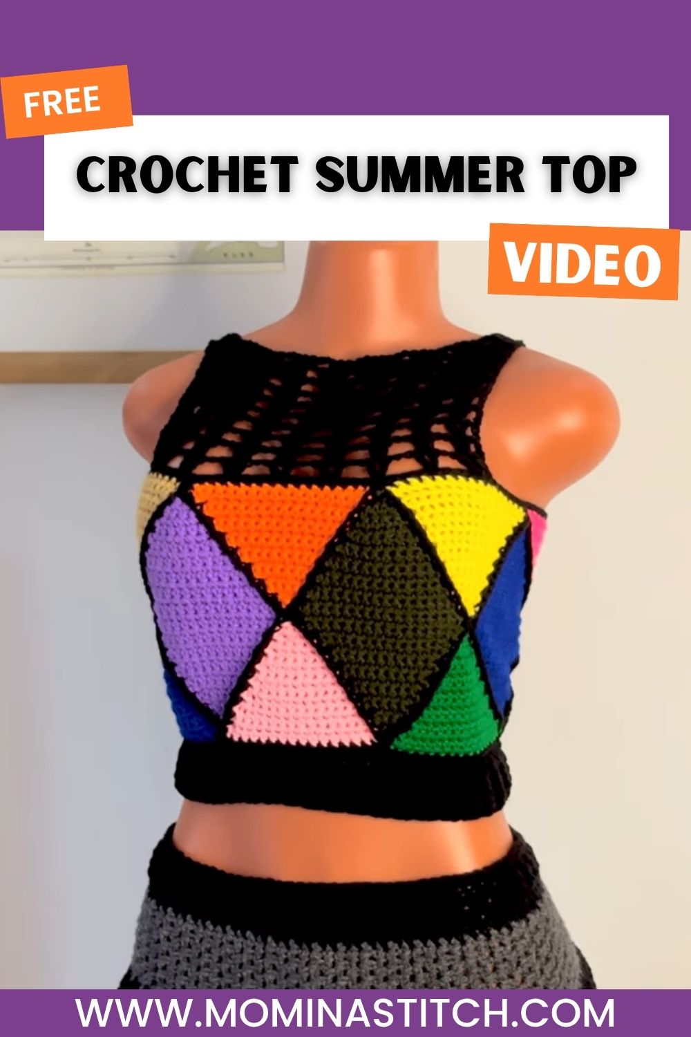 Trendy Crochet Summer Top Pattern for Warm Days