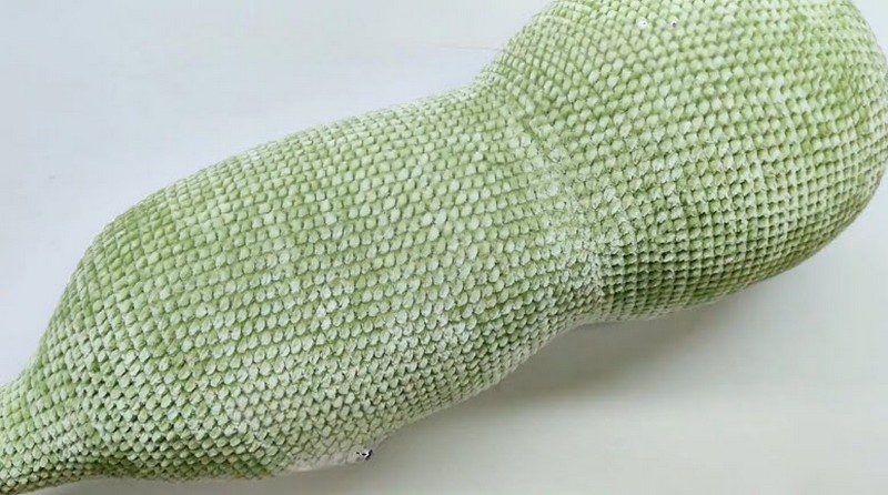 Keep crocheting rounds to form the long body section.